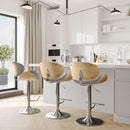 Marana - Handcrafted Bentwood Adjustable Swivel Bar Stool by Unique Piece Furniture