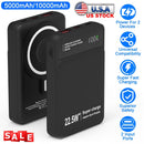 10000mAh Magsafe 3 In 1 Portable Charger PD22.5W Magnetic Fast Charger Fast Charging Power Bank Fit For IOS Phone 15/14 Samsung Galaxy S24 And More