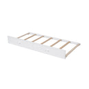 Bunk Bed With Twin Size Trundle, Storage And Guard Rail For Bedroom by HouseOfZazla
