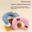 Little Pillow For Cats Fashion Neck Protector Deep Sleep Puppy U-Shaped Pillow Pets Pillow Kitten Headrest Dog Sleeping Pillow Pet Products