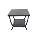 Jarvis 2-Piece Aluminum Sofa Set with Coffee Table