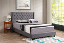 Nailhead Bed Transitional Vibrant by HouseOfZazla