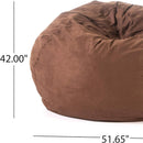 Comfortable High Density Shredded Foam Bean Bag Chair With Removable Cover by Unique Piece Furniture