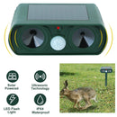 Ultrasonic Animal Repeller Solar Powered Motion Sensor by LJGDeals