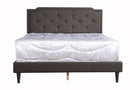 Button Tufted Bed Charming For Cozy Spaces by Unique Piece Furniture
