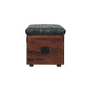 Solid Wood Storage Bench