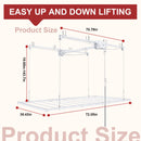Overhead Garage Storage Rack by HouseOfZazla