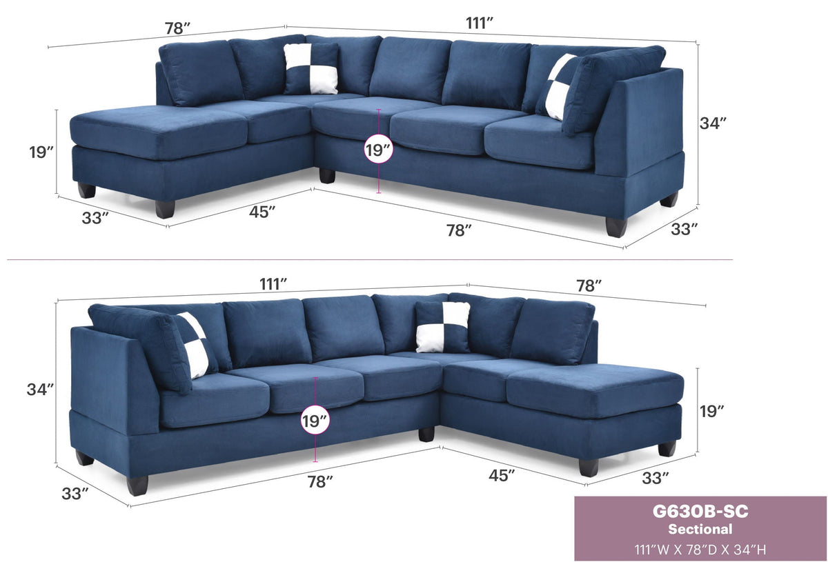 Malone - Comfort Sectional, photo 34 of 40