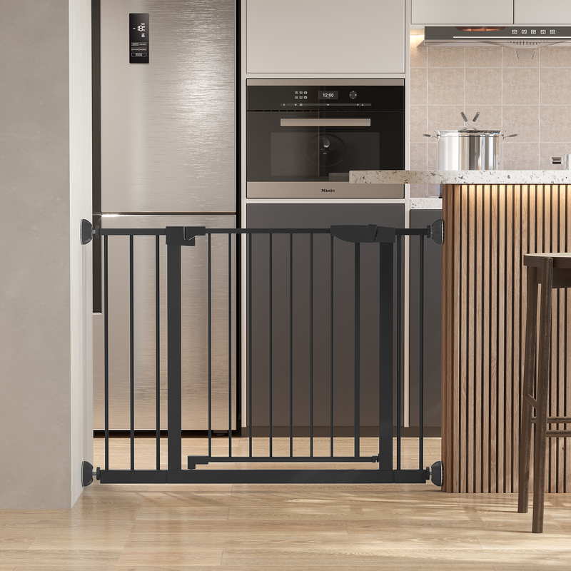 Wide Baby Gate with Wall Protector for Stairs and Doorways, photo 10 of 10