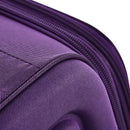 Softside Luggage Expandable 3 Piece Set Suitcase Upright Spinner Softshell Lightweight Luggage Travel Set