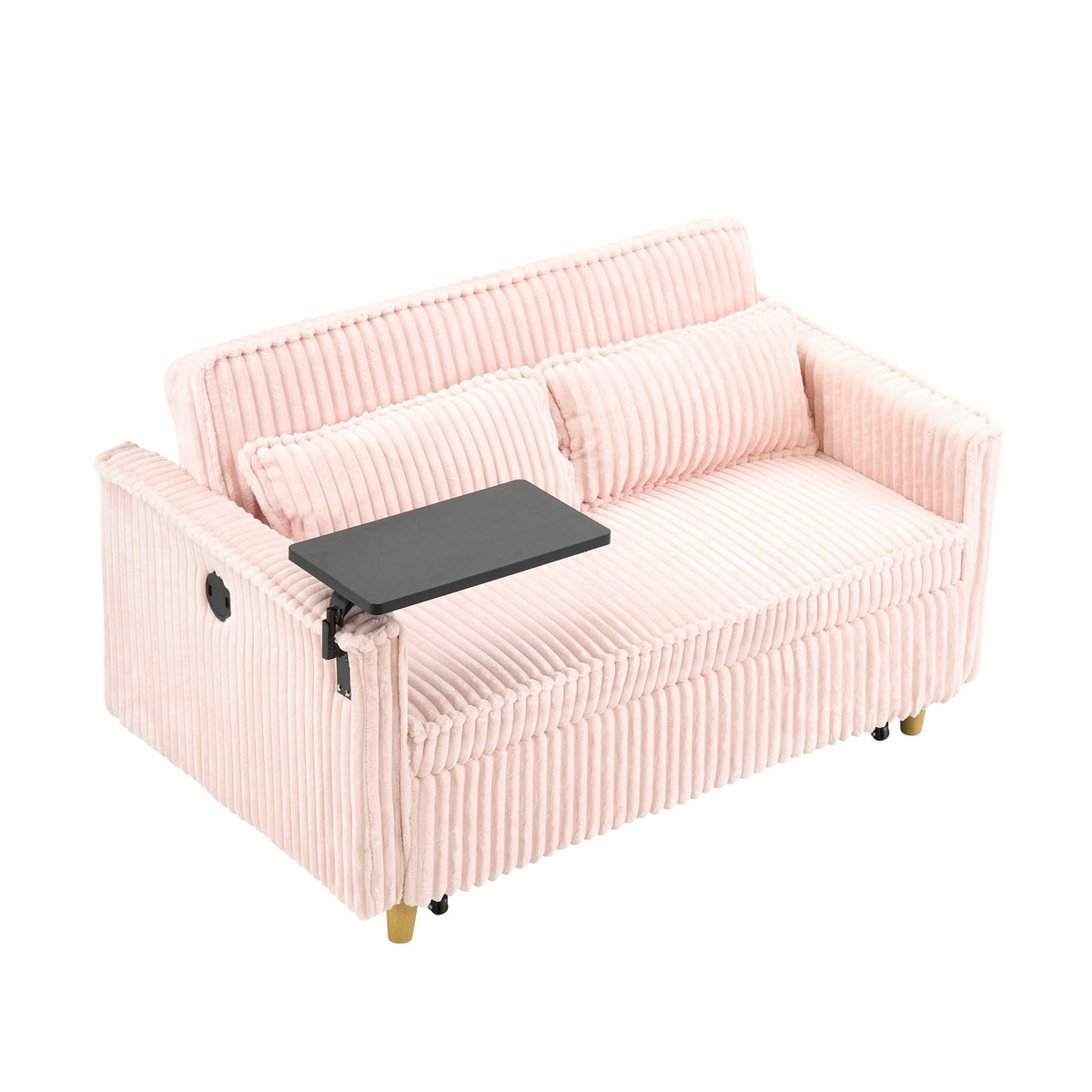 Pull Out Sofa With Movable Tabletop And USB Ports, photo 33 of 40