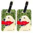 Golden Retriever Luggage Tag