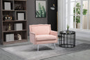 Accent Chair, Living Room Chair / leisure single sofa with acrylic feet