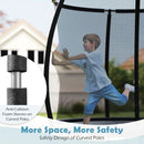 8FT Outdoor Heavy-Duty Recreational Trampoline by LJGDeals
