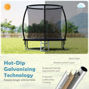 8FT Outdoor Heavy-Duty Recreational Trampoline by LJGDeals