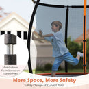 8FT Outdoor Heavy-Duty Recreational Trampoline by LJGDeals
