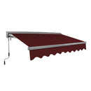 Advaning Classic Series Fully Assembled Retractable Sun Shade Canopy Awning (SAK92851)