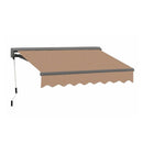 Advaning Classic Series Fully Assembled Retractable Sun Shade Canopy Awning (SAK92851)