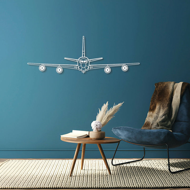 KC-135R Stratotanker Front Metal Aircraft Wall Art - NCP0386