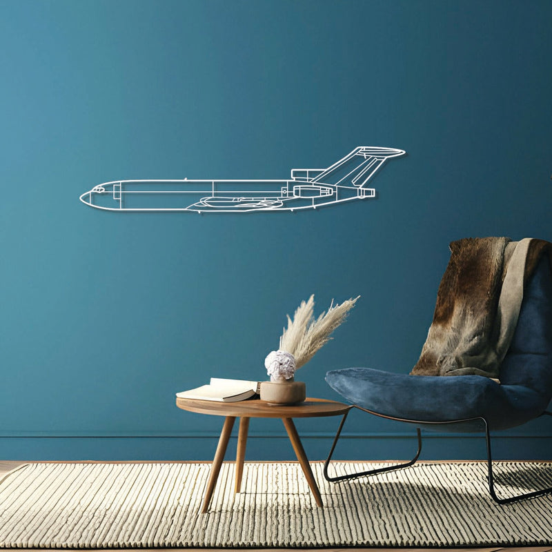 727-200F Metal Aircraft Wall Art - NCP0458