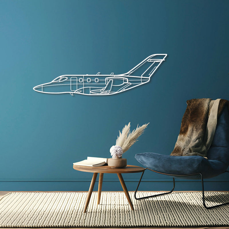 HA-420 HondaJet 2 Elite Metal Aircraft Wall Art - NCP0179