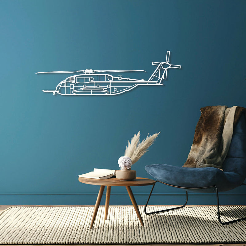 CH-53E Super Stallion Metal Aircraft Wall Art - NCP0265