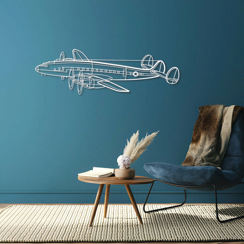 C-121A Constellation Metal Aircraft Wall Art - NCP0415