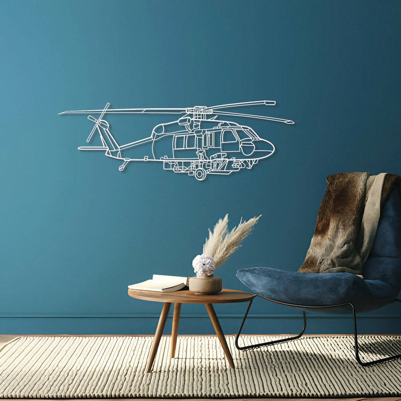 S70i Angle Metal Aircraft Wall Art - NCP0492