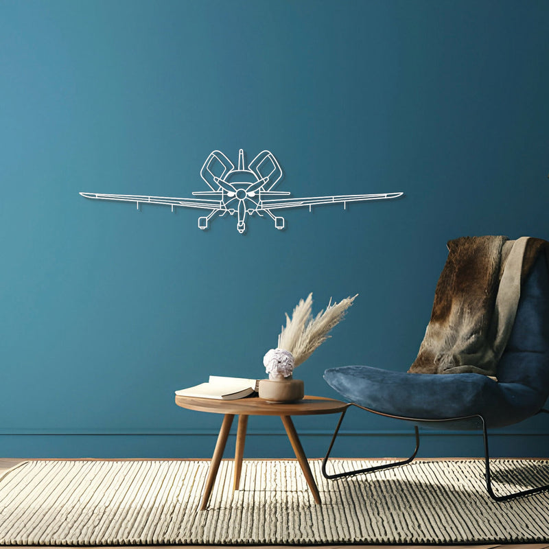 SR22T G6 Front Metal Aircraft Wall Art - NCP0397