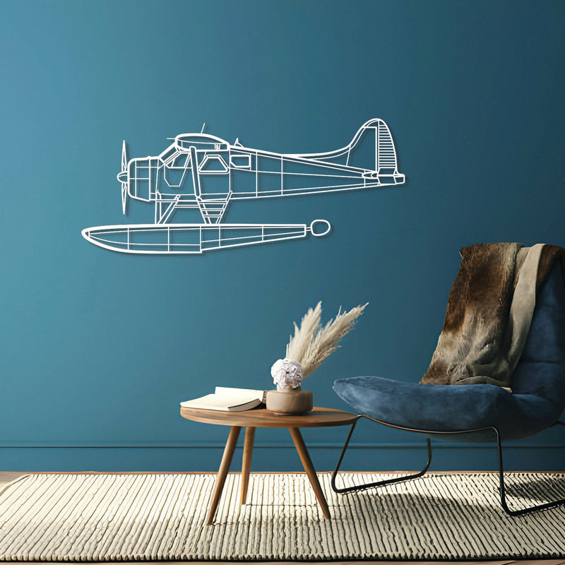 DHC-2 MK I Metal Aircraft Wall Art - NCP0219