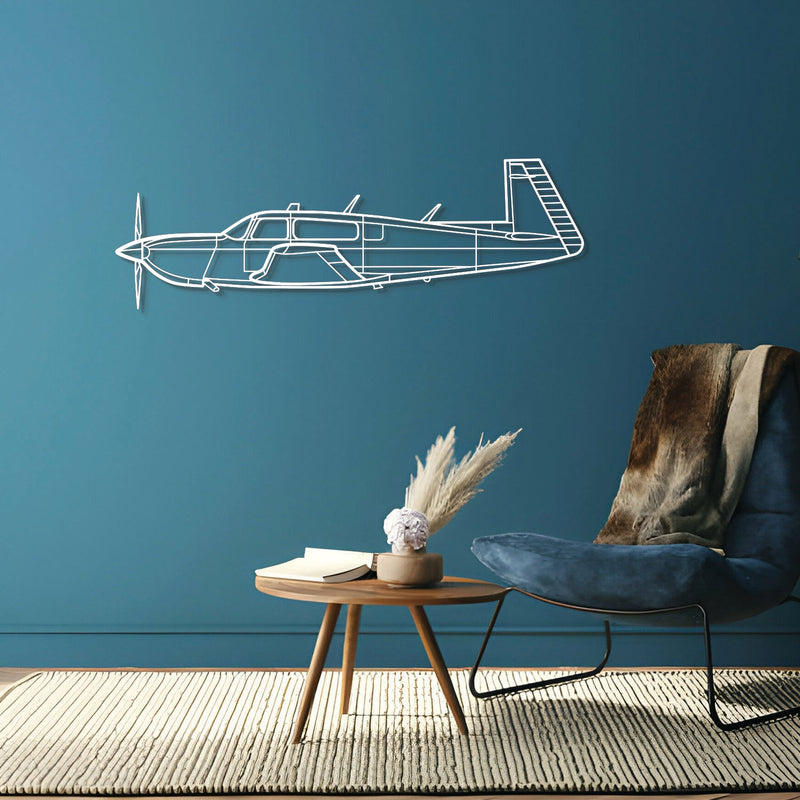 M20K Metal Aircraft Wall Art - NCP0106