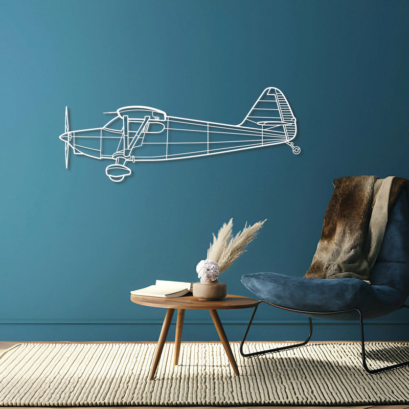 108-2 Metal Aircraft Wall Art - NCP0453