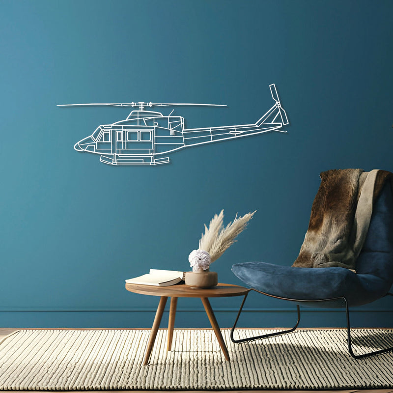 412 Metal Aircraft Wall Art - NCP0456