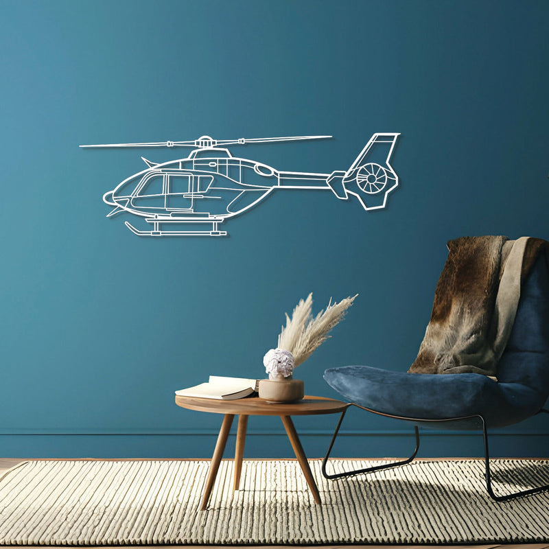 EC135T2 Metal Aircraft Wall Art - NCP0065