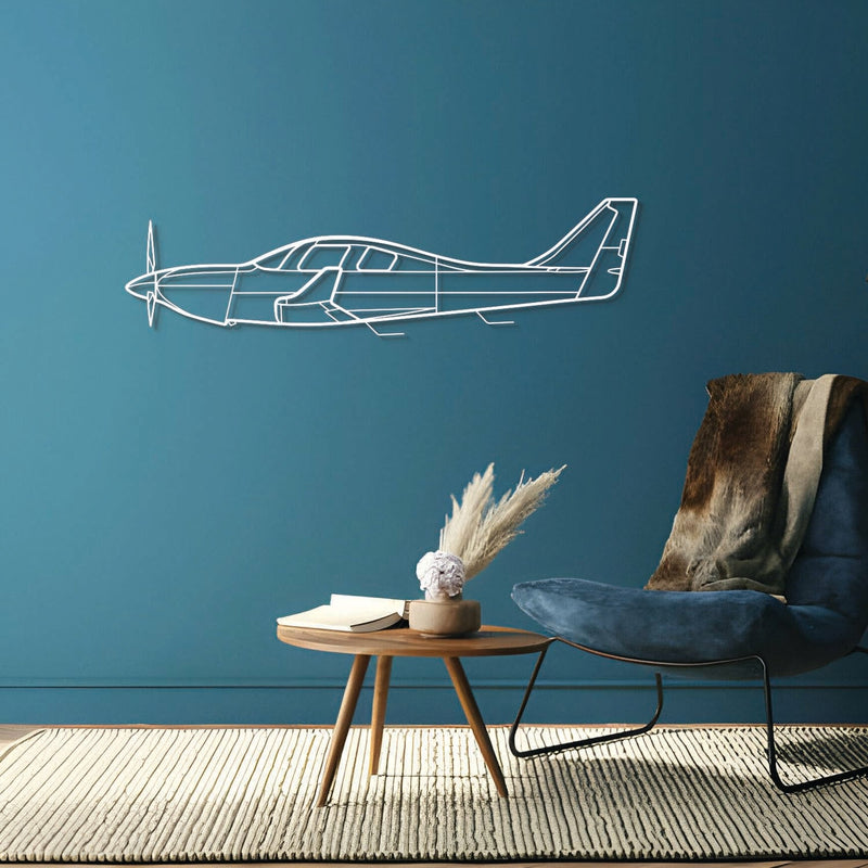 Lancair IV-P Metal Aircraft Wall Art - NCP0433