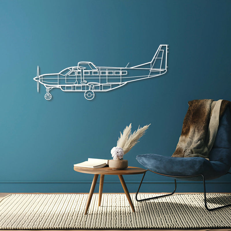 C208B Grand Caravan Metal Aircraft Wall Art - NCP0217