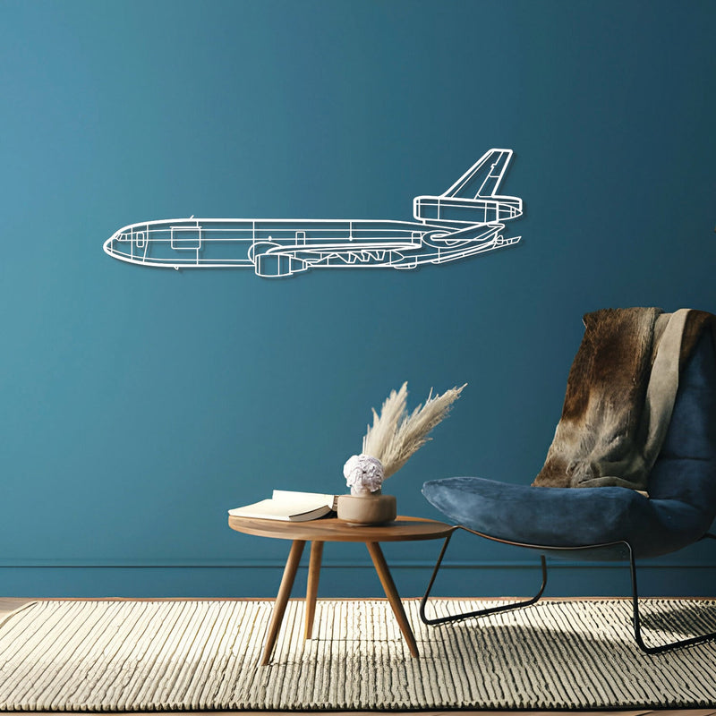 KC-10 Extender Metal Aircraft Wall Art - NCP0099