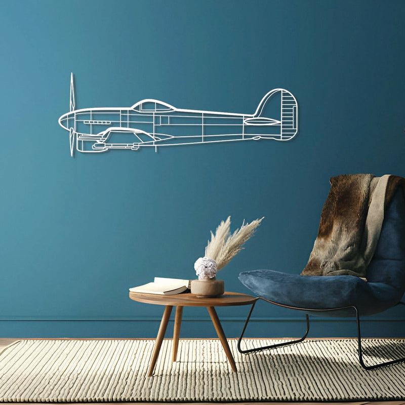 Typhoon Metal Aircraft Wall Art - NCP0450