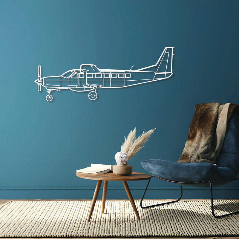 208B Grand Caravan EX Metal Aircraft Wall Art - NCP0155