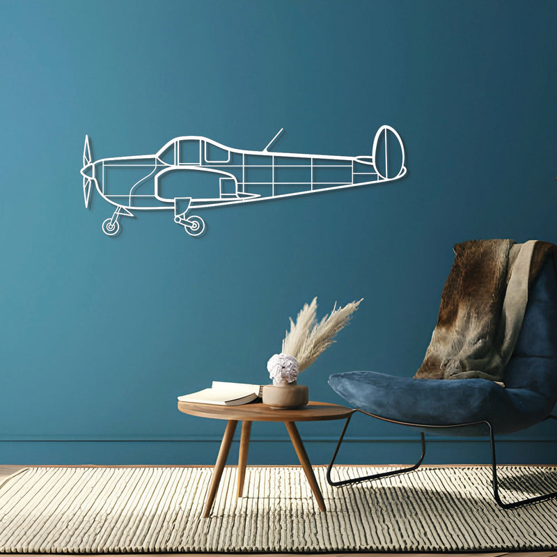 Ercoupe 415-C Metal Aircraft Wall Art - NCP0066