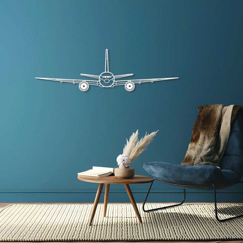 777 Front Metal Aircraft Wall Art - NCP0361