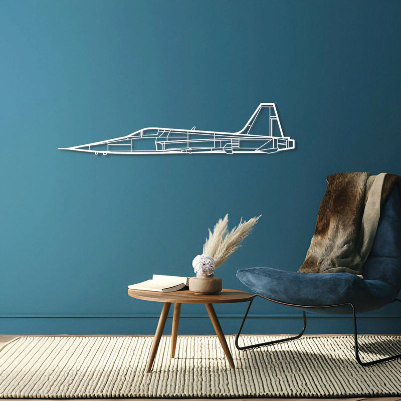 F-5 Metal Aircraft Wall Art - NCP0423