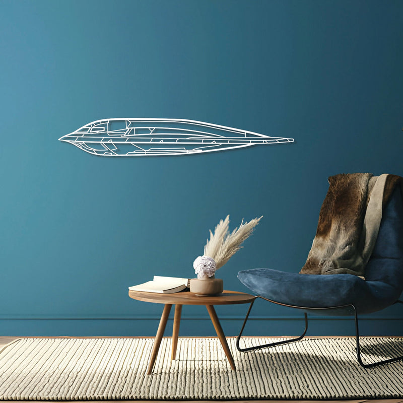 B-2 Spirit Stealth Bomber Metal Aircraft Wall Art - NCP0029