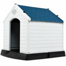 Indoor/Outdoor Waterproof Plastic Dog House Pet Puppy Shelter by LJGDeals
