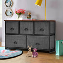 Wood Dresser Storage Unit Side Table Display Organizer by LJGDeals