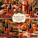 Wine Bottle Puzzle Game - 3D Wooden Wine Bottle Holder
