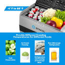 53 Quarts Portable Electric Car Cooler Refrigerator by LJGDeals