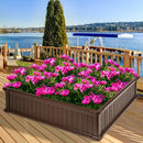 48 Inch Raised Garden Bed Planter for Flower Vegetables Patio by LJGDeals