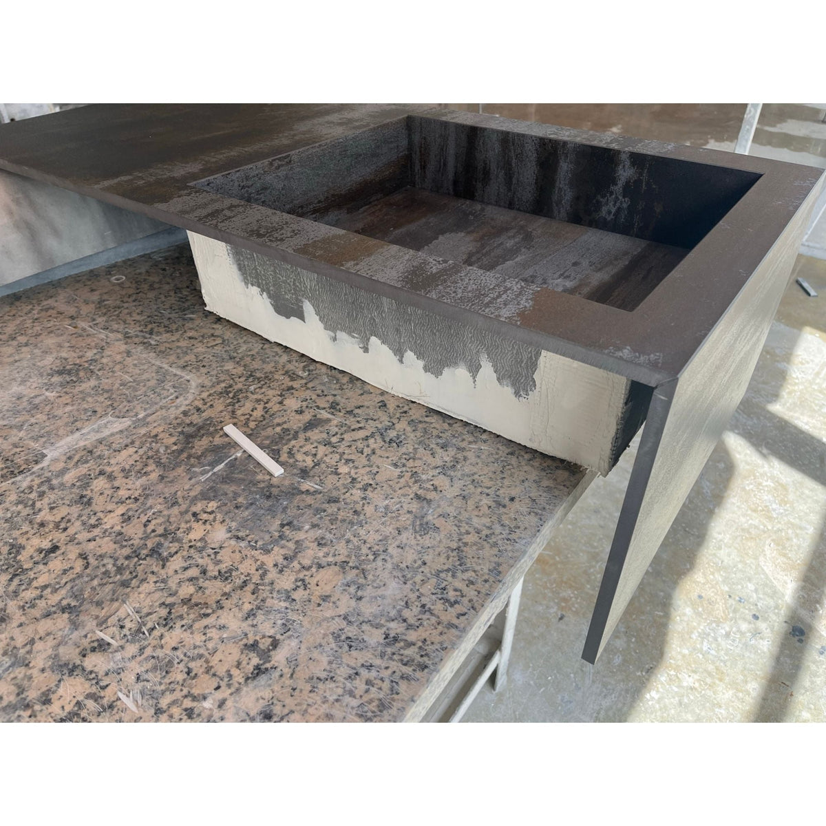 Engineered Porcelain Sink Dekton Trillium Handcrafted Natural Stone, photo 5 of 14