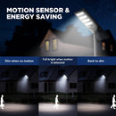 Commerical Solar Power LED Parking Lot Light - 2 Years Warranty by Langy Solar Lights